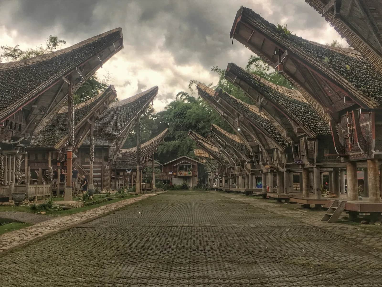 Rumah adat Tongkonan di Tana Toraja, salah satu tujuan wisata favorit Sulawesi Selatan